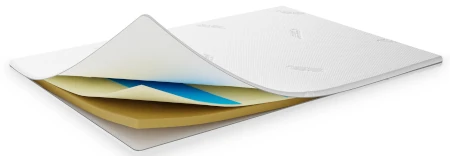 Materac nawierzchniowy topper LAGEL Wysoki komfort odpoczynku i orzeźwienie 200x200 cm