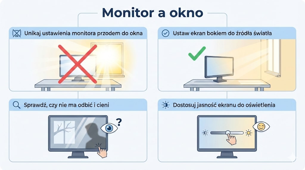 Monitor a okno