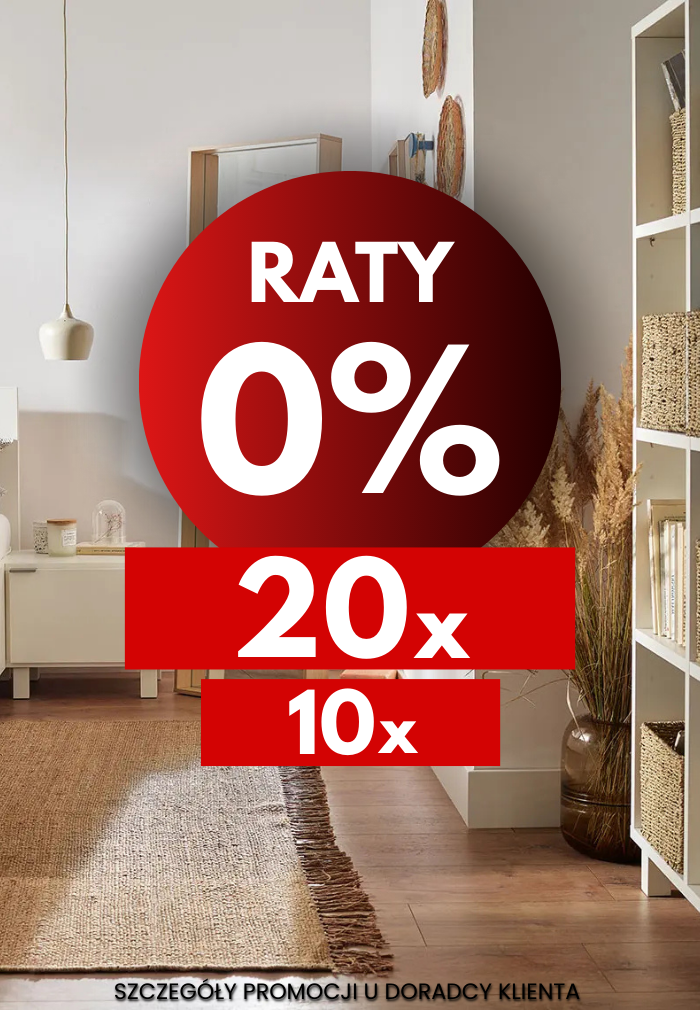 10x lub 20x RATY 0%