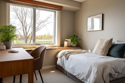 Gdzie lepiej postawić biurko: w salonie czy w sypialni?