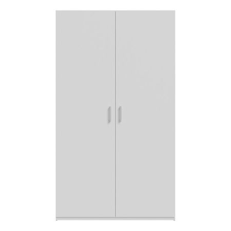 Szafa ubraniowa nowoczesna uchylna 120 cm biała Home Nook Forte 