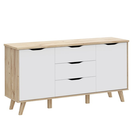Komoda 150 cm na nóżkach do salonu VANKKA Forte