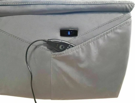 Fotel jednoosobowy rozkładany elektrycznie z funkcją masażu Neptun M