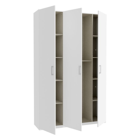 Szafa ubraniowa uchylna 130 cm biała Home Nook Forte 