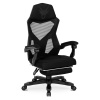 Fotel komputerowy gamingowy dla gracza nowoczesny czarny