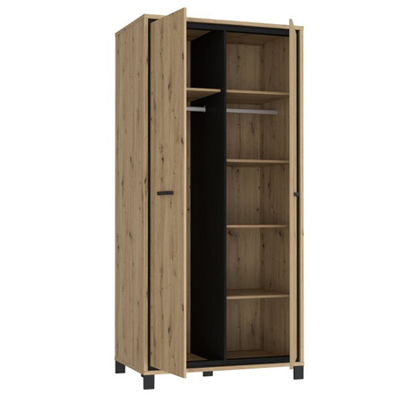 Szafa uchylna wysoka do sypialni Trondheim Forte