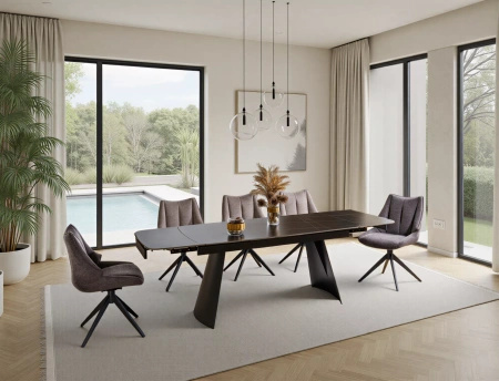 Stół rozkładany prostokątny ceramiczny Bacardi