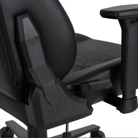 Fotel obrotowy gamingowy do pokoju młodzieżowego Apex czarny