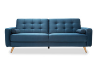 Sofa trzyosobowa rozkładana na nóżkach Nappa Sweet Sit