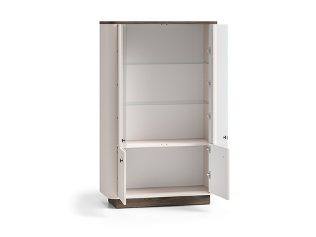 Witryna niska podświetlana do salonu Vilavio 02