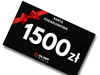 Karta podarunkowa voucher na prezent 1500 zł wersja elektroniczna
