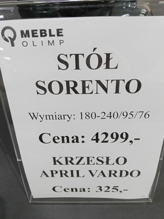 Stół ceramiczny rozkładany Sorento