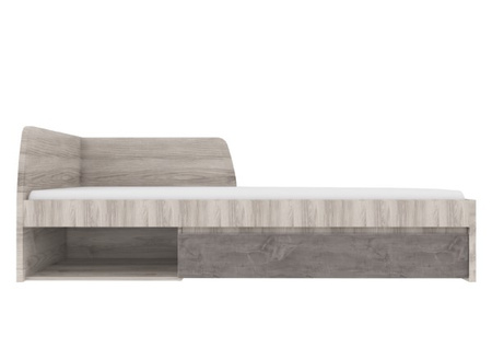 Łóżko z szufladami do pokoju młodzieżowego  90x200 JAZZ 90 Mebel Bos