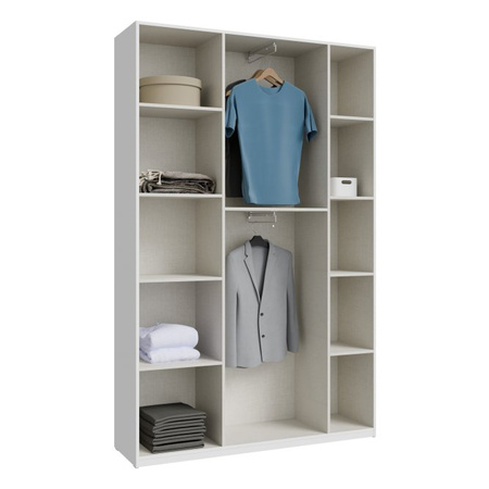 Szafa ubraniowa uchylna 130 cm biała Home Nook Forte 