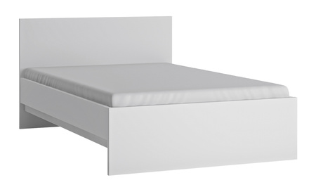 Łóżko białe do pokoju młodzieżowego 120x200 Fribo Białe Meble Wójcik