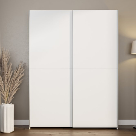 Szafa przesuwna nowoczesna 150 cm biała Home Nook