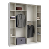 Szafa nowoczesna 180 cm czterodrzwiowa uchylna biała Home Nook Forte 