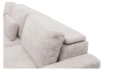 Narożnik modułowy na nóżkach z funkcją wysuwanego siedziska i relaks Misty Wajnert