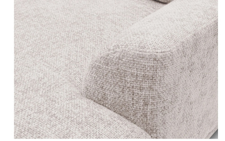 Narożnik modułowy na nóżkach z funkcją wysuwanego siedziska i relaks Misty Wajnert