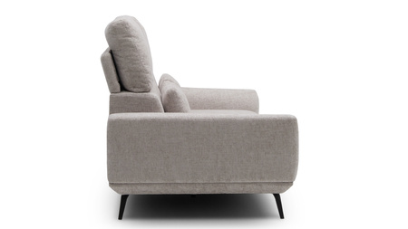 Nowoczesna sofa 3-osobowa na nóżkach z funkcją wysuwanego siedziska Misty Wajnert
