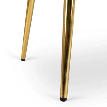 Fotel wypoczynkowy dwuosobwy kremowy na nóżkach Nantes