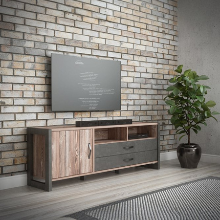 Szafka RTV z szufladami pod telewizor do salonu Note Forte
