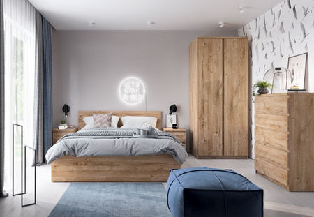 Łóżko do pokoju młodzieżowego 120x200 cm Fribo Meble Wójcik