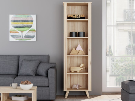 Regał wysoki na książki do salon VANNKA Forte