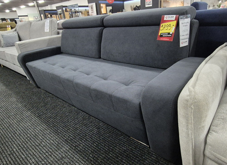 Kanapa a rozkładana z funkcją spania i pojemnikiem Goja Sofline