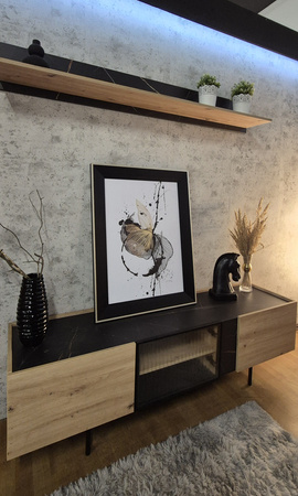 Zestaw mebli do salonu z kolekcji Marmo