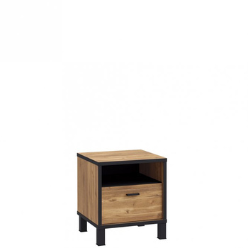 Szafka nocna na wysokich nóżkach do sypialni Hayato Forte
