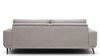 Nowoczesna sofa 3-osobowa na nóżkach z funkcją wysuwanego siedziska Misty Wajnert