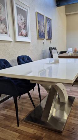 Stół rozkładany 160-220x90 prostokątny do jadalni Sandor 