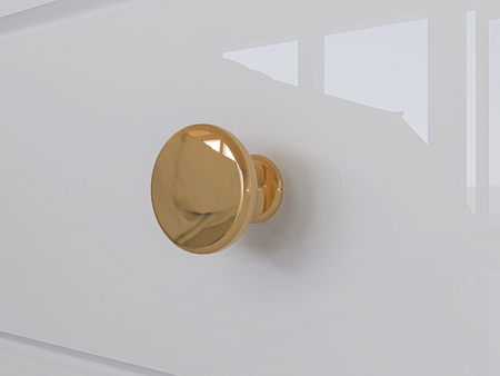 Szafka nocna z szufladĄ na nóżkach do sypiali Goldin