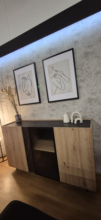 Zestaw mebli do salonu z kolekcji Marmo