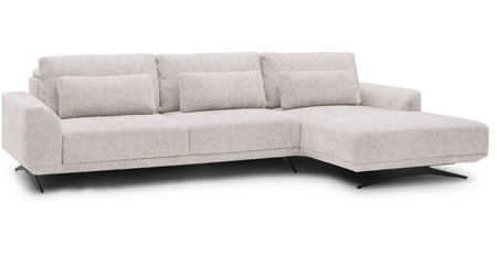 Narożnik modułowy na nóżkach z funkcją wysuwanego siedziska i relaks Misty Wajnert