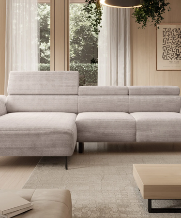 Narożnik modułowy nowoczesny na nóżkach Alison S Wersal