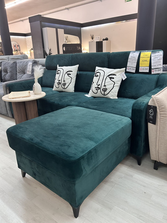 Narożnik rozkładany z funkcją spania na nóżkach Smart 