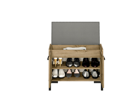Szafka na buty z siedziskiem i schowkiem Nevio 04