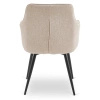 Krzesło beżowe tapicerowane do jadalni Palma 