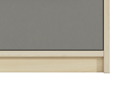 Regał wysoki na książki do pokoju młodzieżowego Drop 05 ML Meble