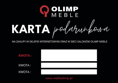 Karta podarunkowa voucher na prezent 1500 zł wersja elektroniczna