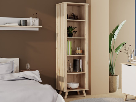 Regał wysoki na książki do salon VANNKA Forte
