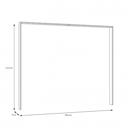 Listwa okalająca do szafy Lenybelardo Forte