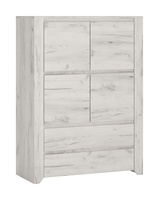 Komoda z szufladami, półkami do pokoju młodzieżowego Angel Meble Wójcik