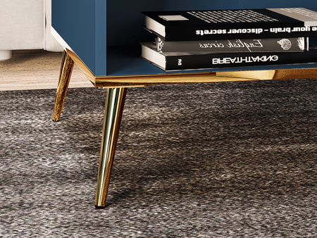 Stolik kawowy ława prostokątna na nóżkach do salonu Marine 07