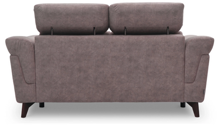 Sofa trzyosobowa modułowa z regulowanymi zagłówkami na nóżkach Hampton Wajnert