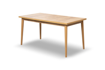 Stół rozkładany prostokątny 190 cm jasny dąb Rio