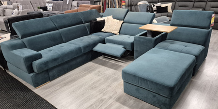 Narożnik modułowy rozkładany z funkcją spania Belluno Gala Collezione