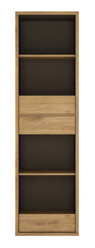 Regał wysoki na książki do biura Shetland Meble Wójcik